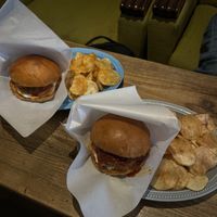 The normal burger  at Luna Burger  in Kamakura