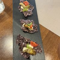 Vegan taster  at Rosinita in Olbia