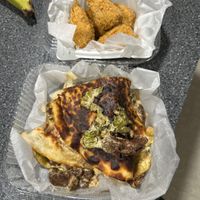 Quesadilla and chicken tenders  at Dodah's Kitchen in Waldorf