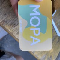 Their card  at Mopa Döner   in Paris