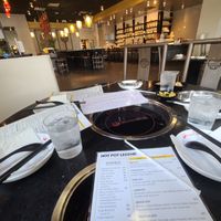 Table for four  at Hot Pot Legend in Ashburn