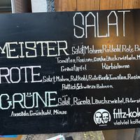 menu  at Taco Meister in Berlin