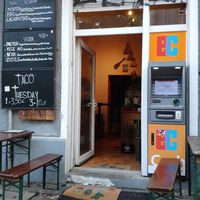 Entrance at Taco Meister in Berlin