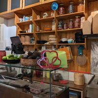 The counter at Taco Meister at Taco Meister in Berlin