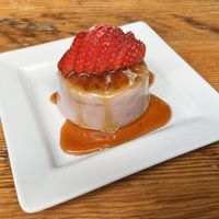 The flan!  at Fortune in Portland
