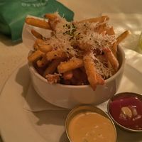 Garlic Parmesan fries at Fortune in Portland