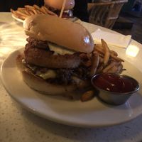 Bacon burger    at Fortune in Portland