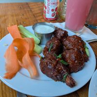 BBQ Wings at Fortune in Portland