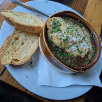 French Onion Soup at Fortune in Portland