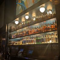 Gorgeous bar and the bartender was friendly/chill at Fortune in Portland