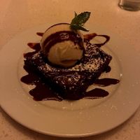 brownie sundae at Fortune in Portland