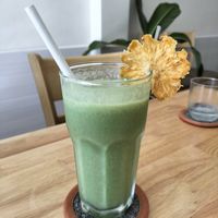 Green smoothie at Phyto Bistro in Nha Trang