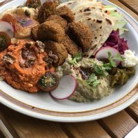 Mezze platter, this weeks special. One of the best meals Ive had here, maybe the best !  at Phyto Bistro in Nha Trang