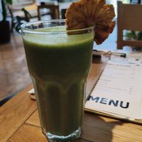 Kale smoothie at Phyto Bistro in Nha Trang
