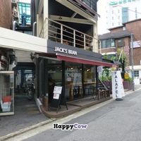 View from the street at Jack's Bean in Seoul