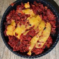 Choriqueso con doble queso 🌮  at Deja Vufree Taqueria  in Playa Del Carmen