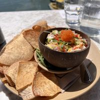  vegan ceviche   at Malibu Farm Tiburon in Tiburon