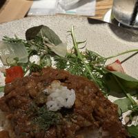 Taco rice  at Hiroshima Neighborly Brewing in Hiroshima