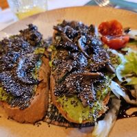 the only vegan dish at Meltemi Cafe  in Kastellorizo