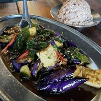 Tofu eggplant  at Tee Sud Thai Rustic and Bar in Snohomish