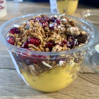 Mango granola   at Pret A Manger - Glasgow Central Station in Glasgow