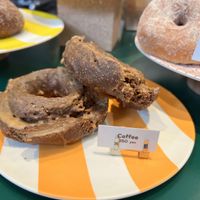 Old-fashioned coffee donut  at Sunday Vegan in Tokyo