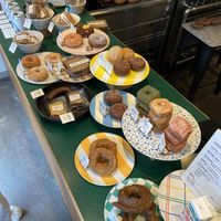 Different donuts  at Sunday Vegan in Tokyo