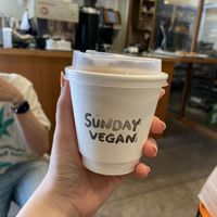 Coffee  at Sunday Vegan in Tokyo
