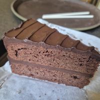 Chocolate cake at The Habitat Cafe and Retail in Penang