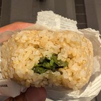 Nozawana Greens and Soya Bean Mixed Rice at Omusubi in Hong Kong Island