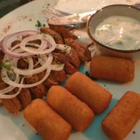 Souvlaki at Taverna Olive in Berlin