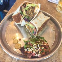 Raja Wrap at En Root in South West London