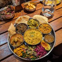 Thali for 2 at En Root in South West London