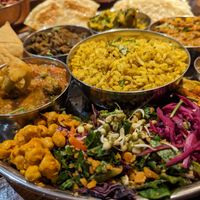 Thali for 2 at En Root in South West London