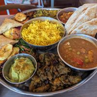 Thali for two at En Root in South West London