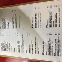 menu  at Riverway - 리버웨이 - Maybe closed in Seoul
