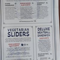 Menu white circle is vegan at Klub Kembali in 