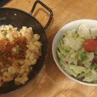 Vegetarian Kasnockn (Spätzle) at Zum Zirkelwirt in Salzburg
