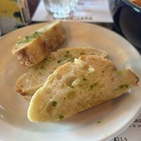 Garlic bread   at Zucchini Pasta Bar in Newcastle Upon Tyne