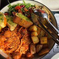 Vegan sharer for 2  at Zucchini Pasta Bar in Newcastle Upon Tyne