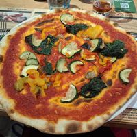 Vegetariana senza mozzarella at Pizzikotto   in Bergamo