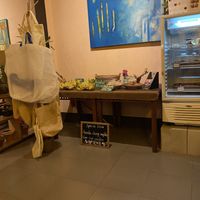 Inside.  Vegan treats    at Sweet Sisters Cafe in Koh Samui