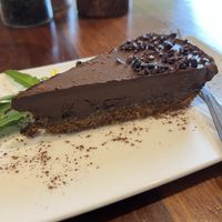 chocolate cake… super yummy 😋   at Sweet Sisters Cafe in Koh Samui