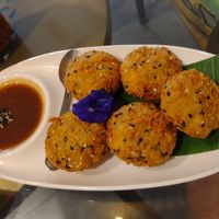 Tofu cakes at Sweet Sisters Cafe in Koh Samui