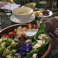 Kerstdiner , zoooo lekker! at Sweet Sisters Cafe in Koh Samui