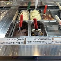Vegan flavours on march 2025  at Il Gelatiere di Porta Romana in Milan