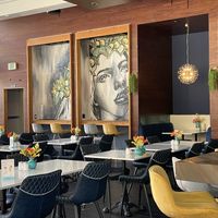 Decor  at Mimoza Mediterranean Restaurant in San Diego