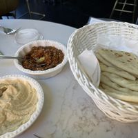 Lunch portion sizes  at Mimoza Mediterranean Restaurant in San Diego