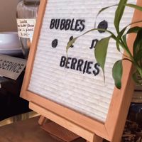   at Bubbles & Berries in Kathmandu