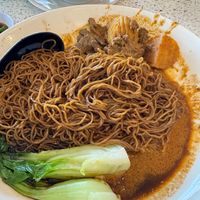 Curry Rendang with Wanton Mee  at Hailam Vege Kopitiam - Jalan Cheras 海南头 素食咖啡馆 | 蕉赖分店  in Cheras